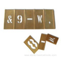 Stencil Letter and Figure Sets